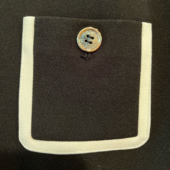 Black and white Tommy Hilfiger tailored dress - Picture 3 of 7